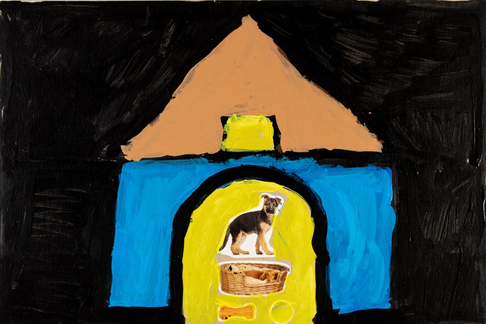 Jean Wilson, Dog in the Doghouse, 2019