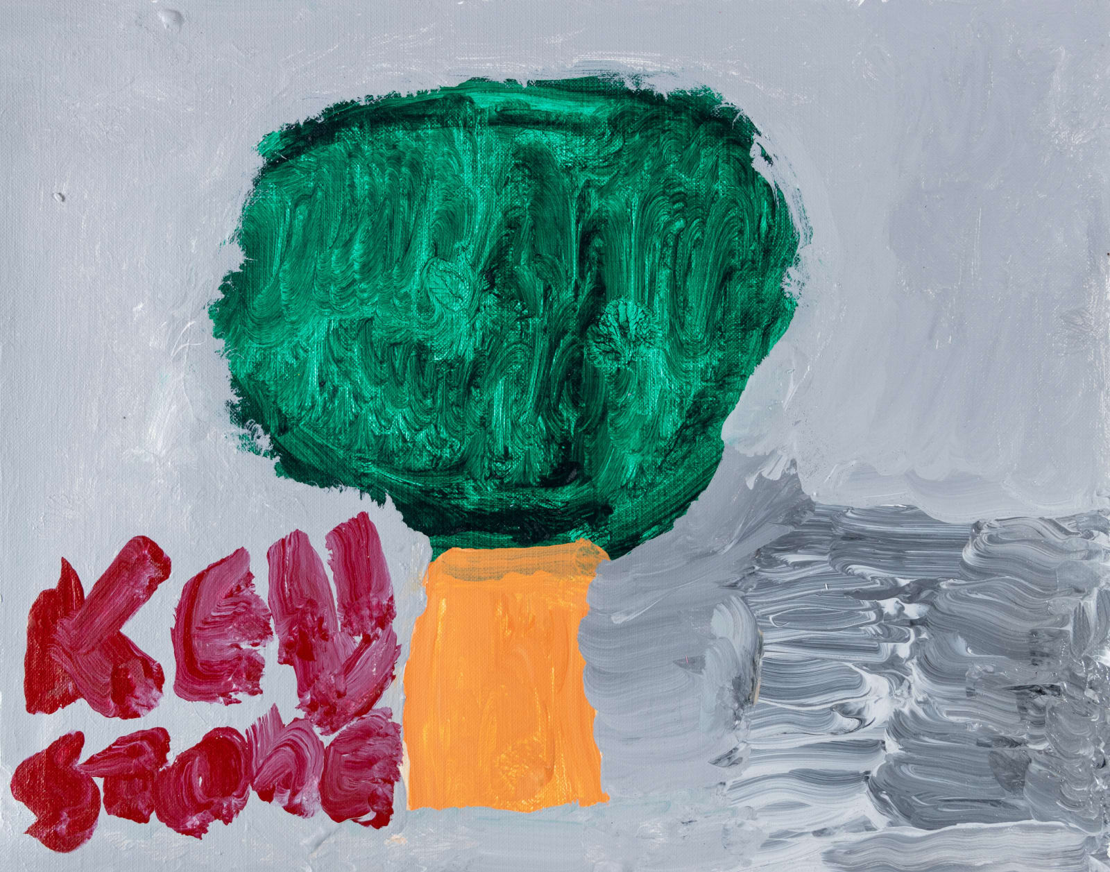 Kelly Stone, Grey, 2021