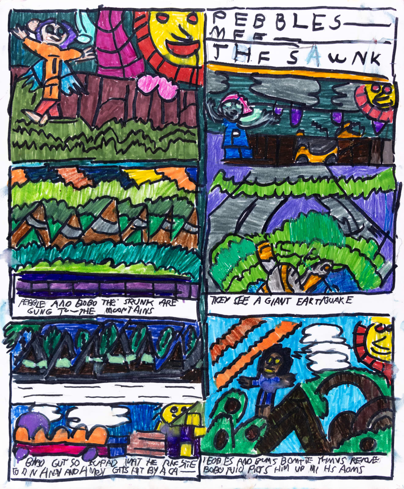 David Krueger, The Forest Fire Page 2, 2016