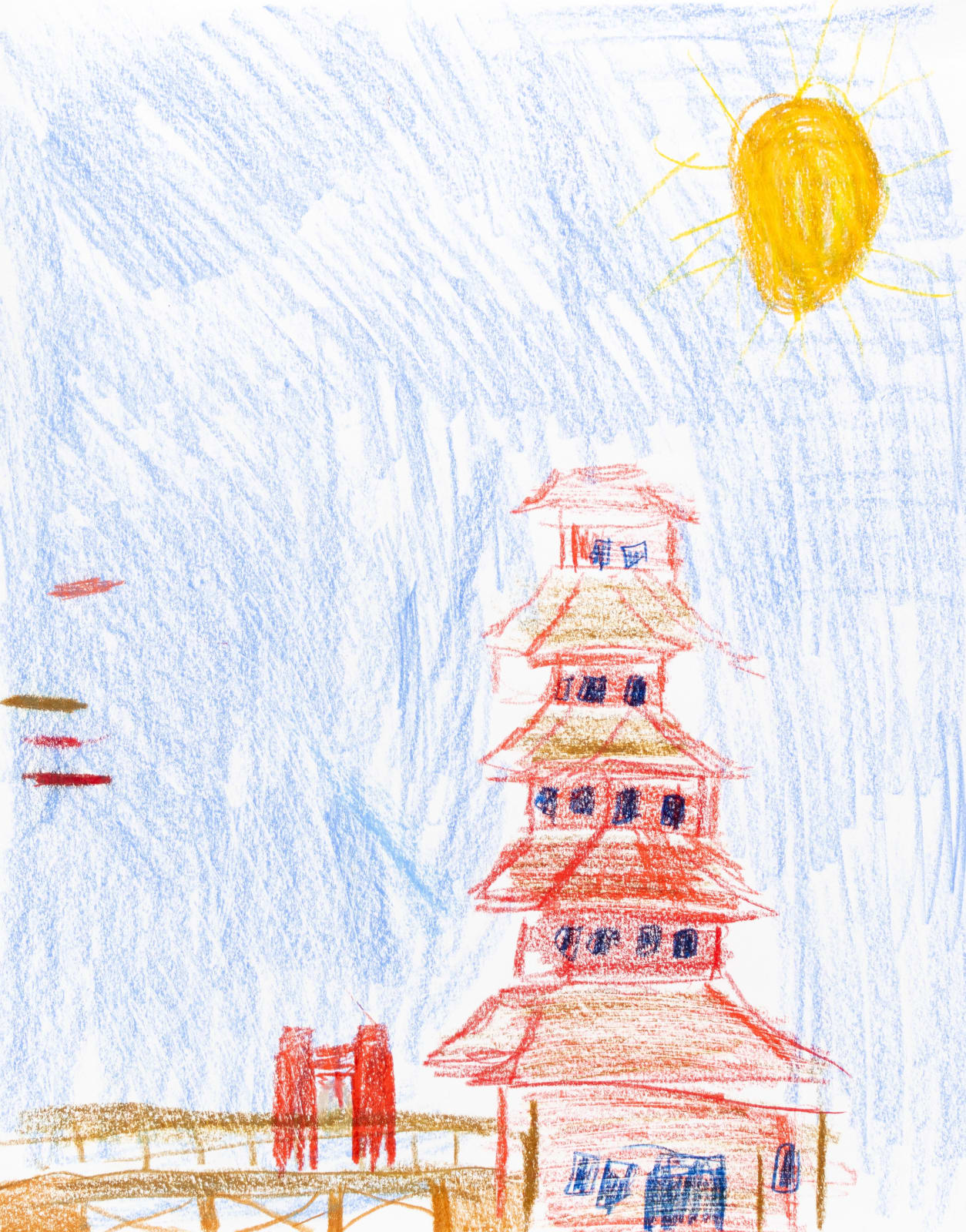 Richard Auth, Chinese Pagoda, 2025