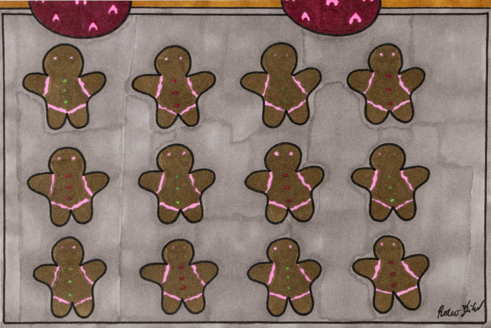 Rocco DiCaro, Freshly Baked Gingerbread Men, 2024