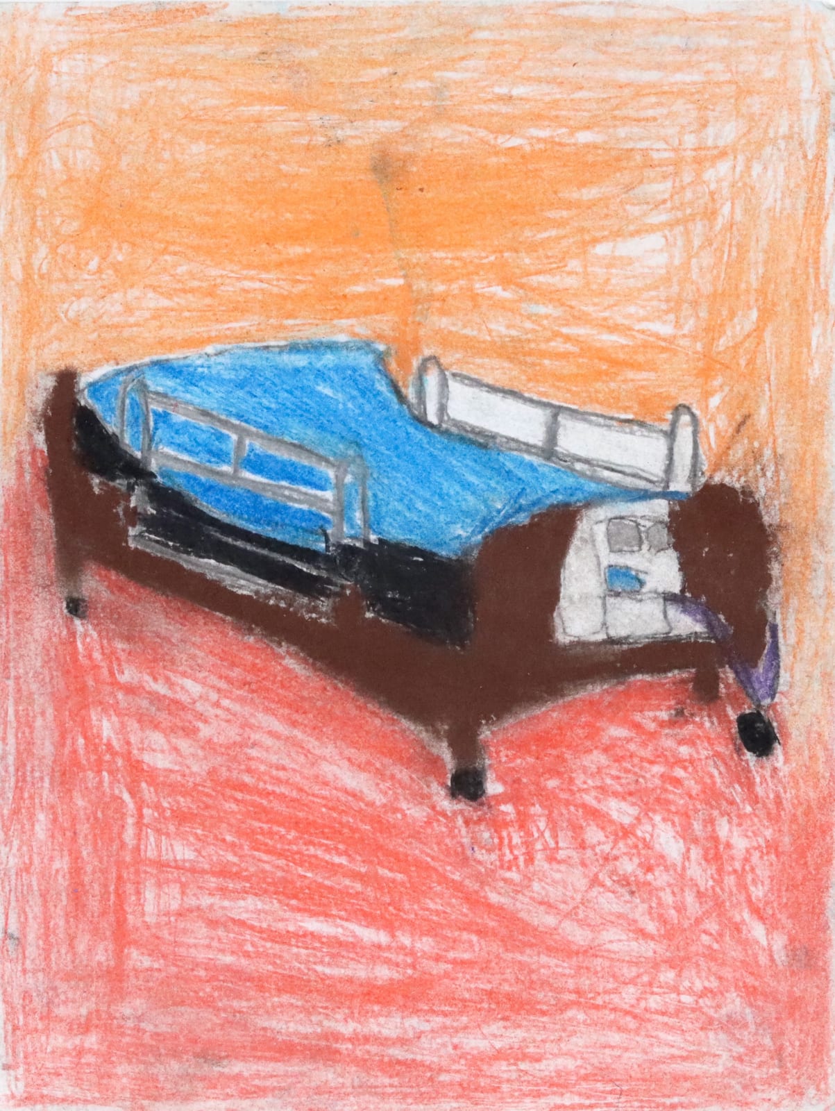 Renata Berdes, Untitled (Hospital Bed), 2017