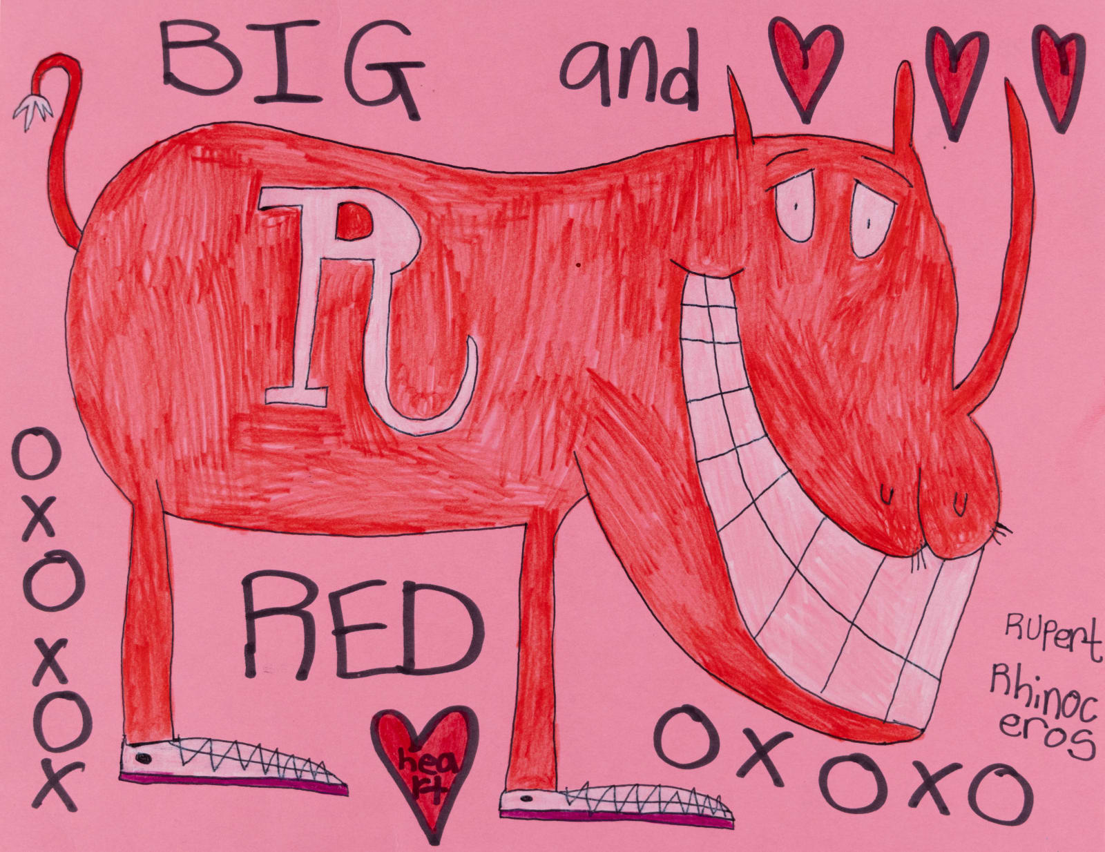 Alex Scott, BIG and red, 2023
