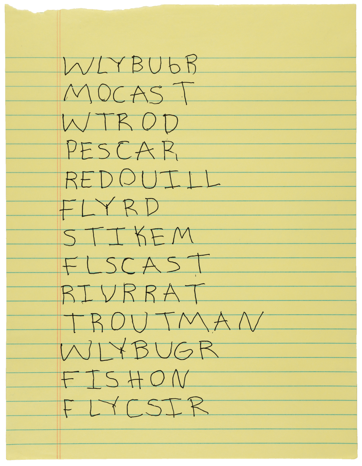 Jean Wilson, Untitled (WLYBU), 2021