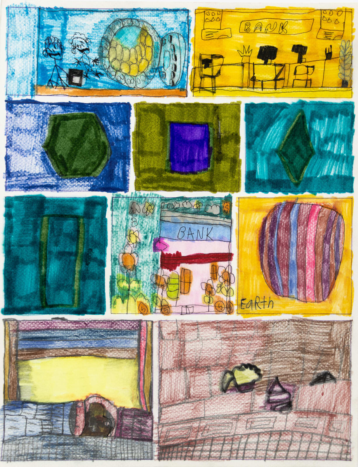 Kelly Stone, Untitled Comic, 2024