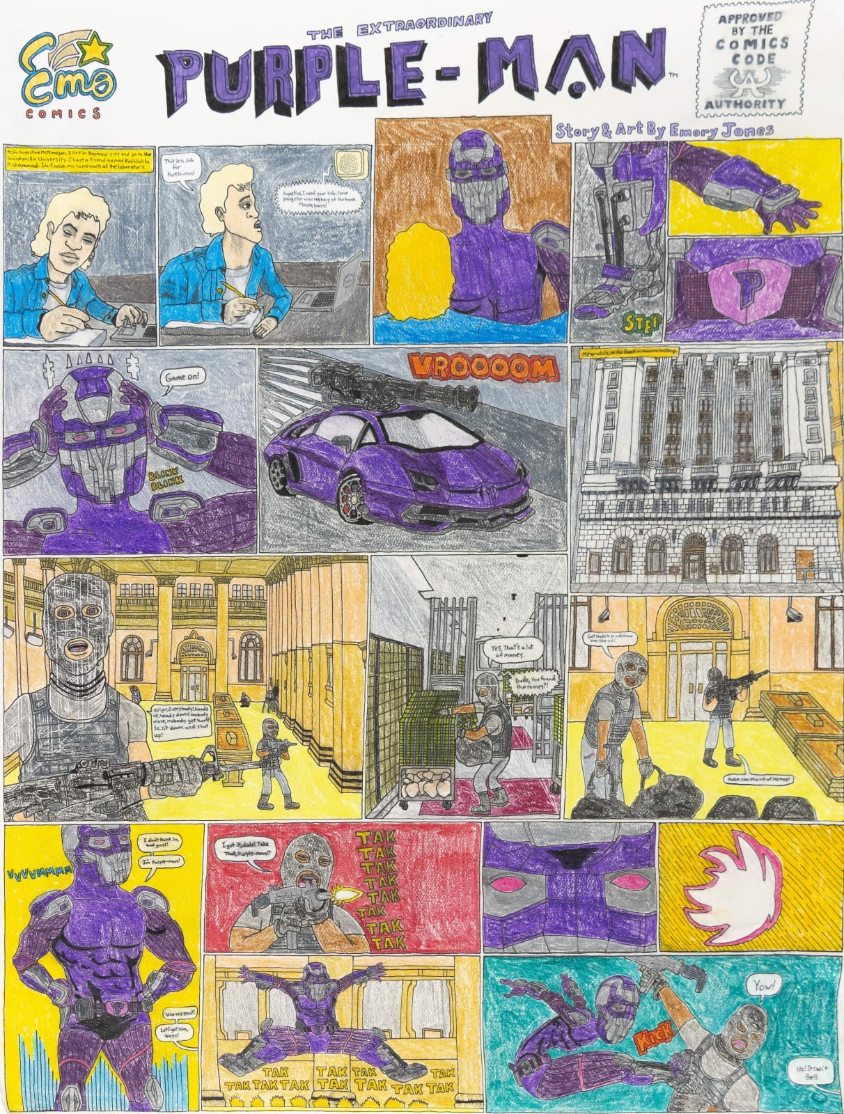 Emory Jones, The Extraordinary Purple Man, 2024