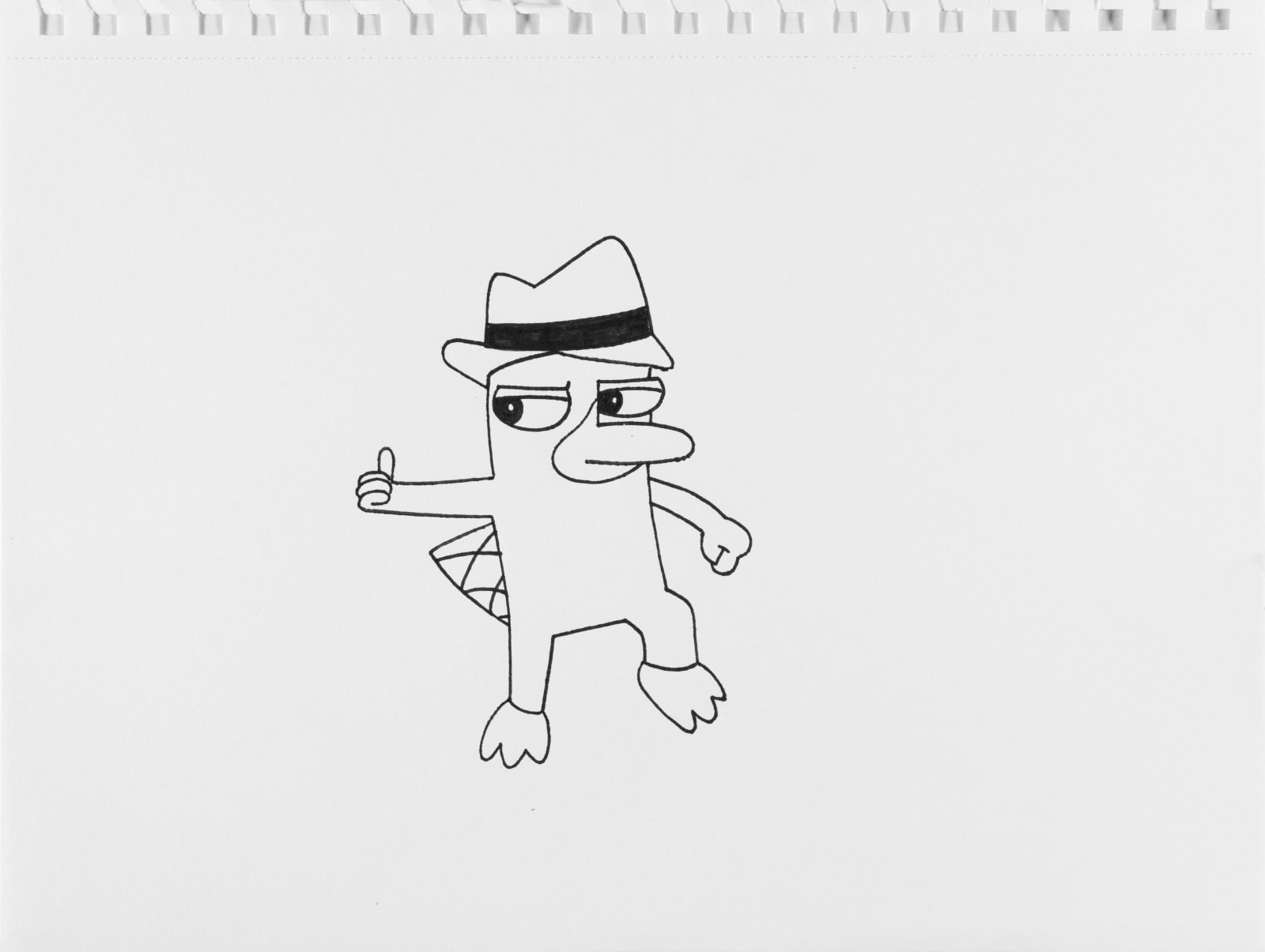 Rocco DiCaro, Untitled (Perry the Platypus) , n.d.