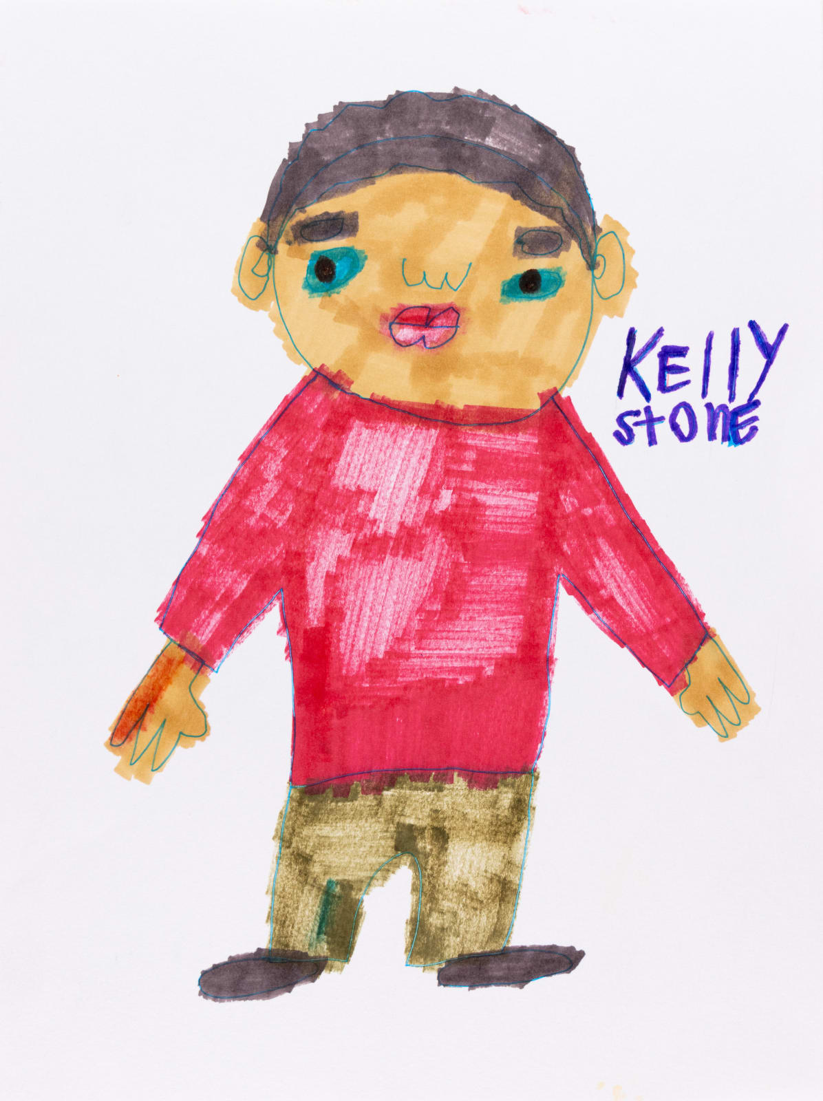 Kelly Stone, Red and Green, 2023