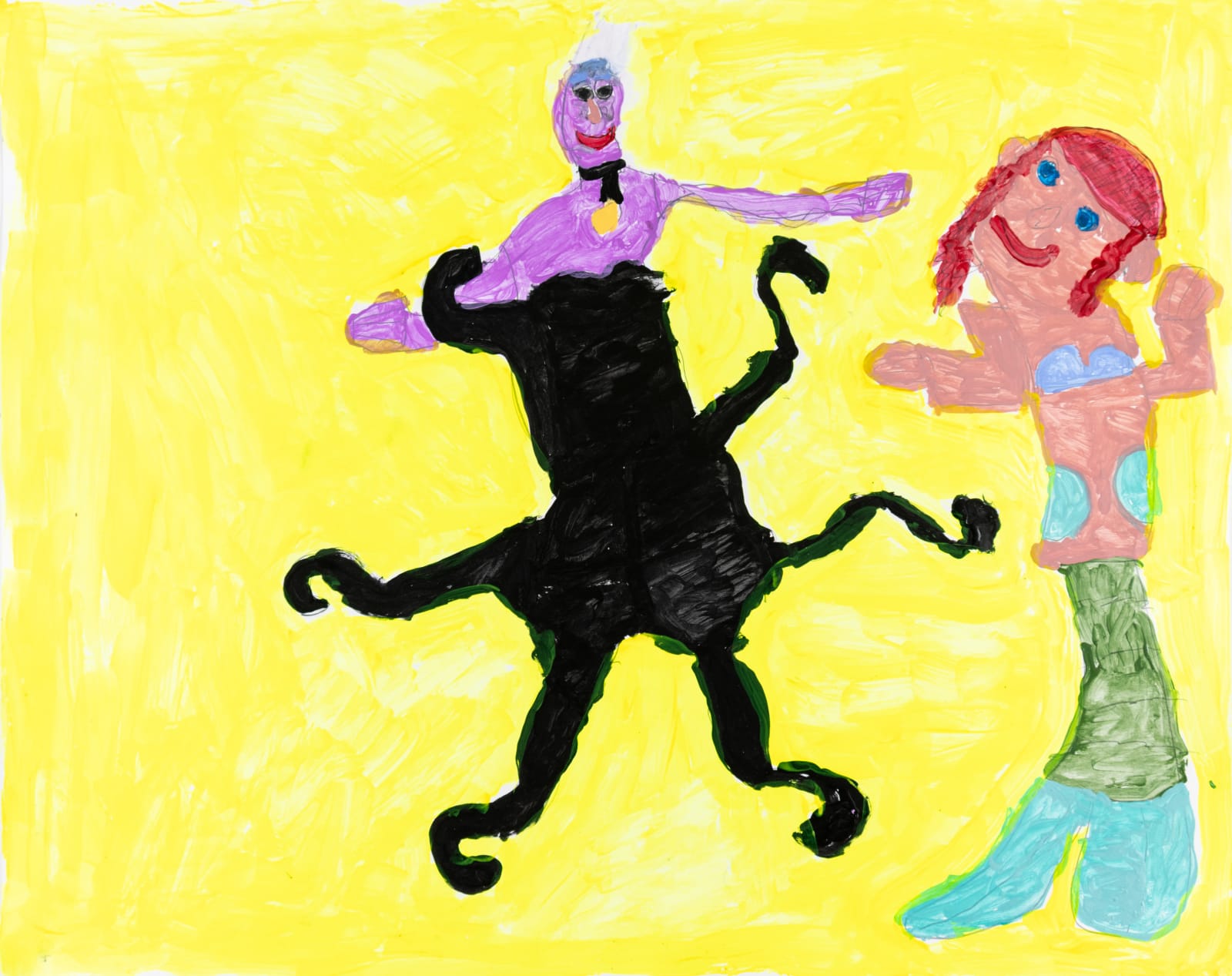 Jean Wilson, Octopus and a Mermaid, 2025