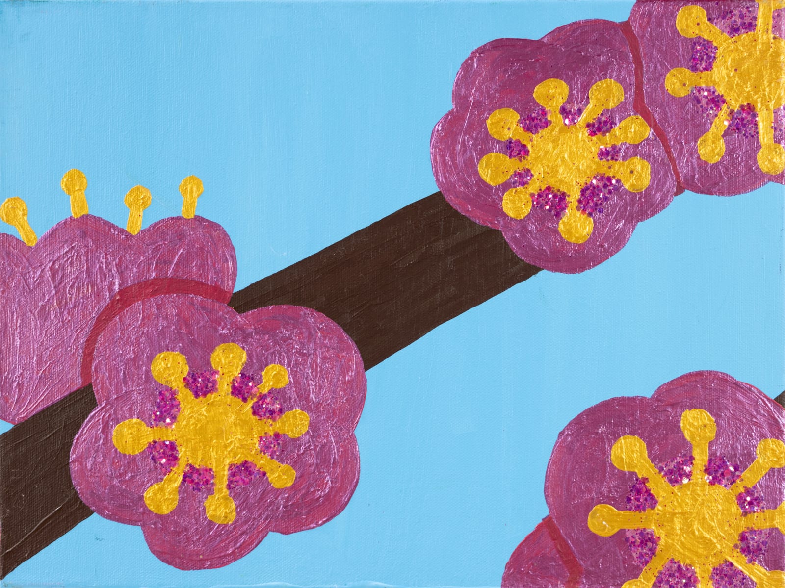 Raina 'Tokyo' Carter, Kyoto Plum Blossoms , n.d.