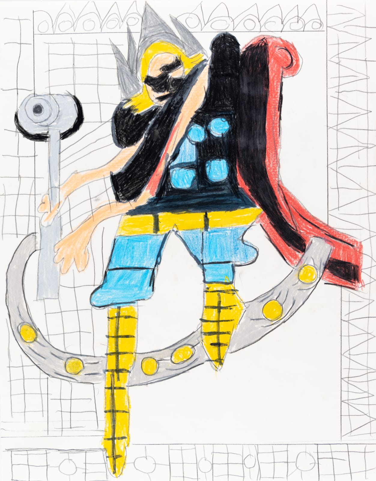 David Krueger, The God of Thunder, 2018