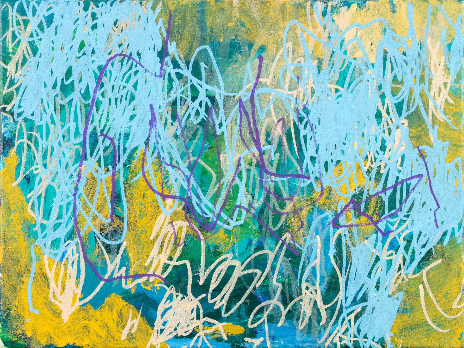 Ted Gram-Boarini, Small Table in Evening Dusk, 2025