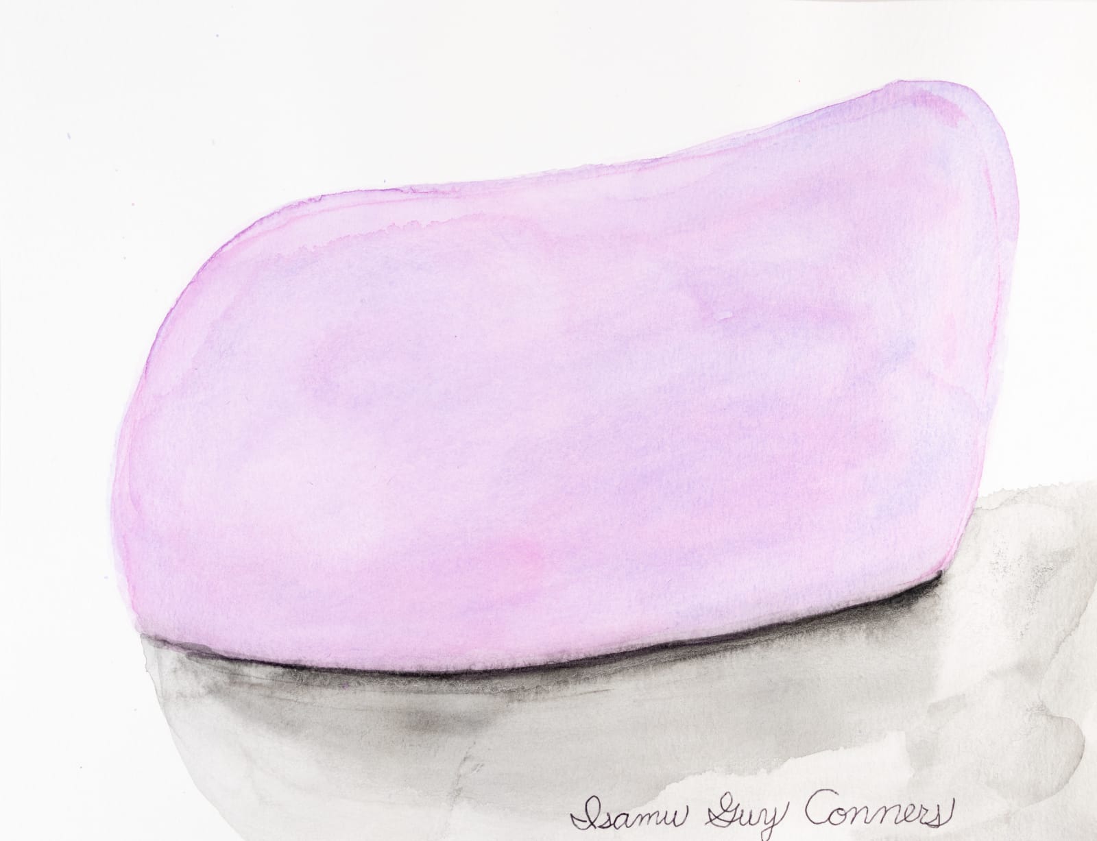 Isamu Guy Conners, Purple Rock, 2021