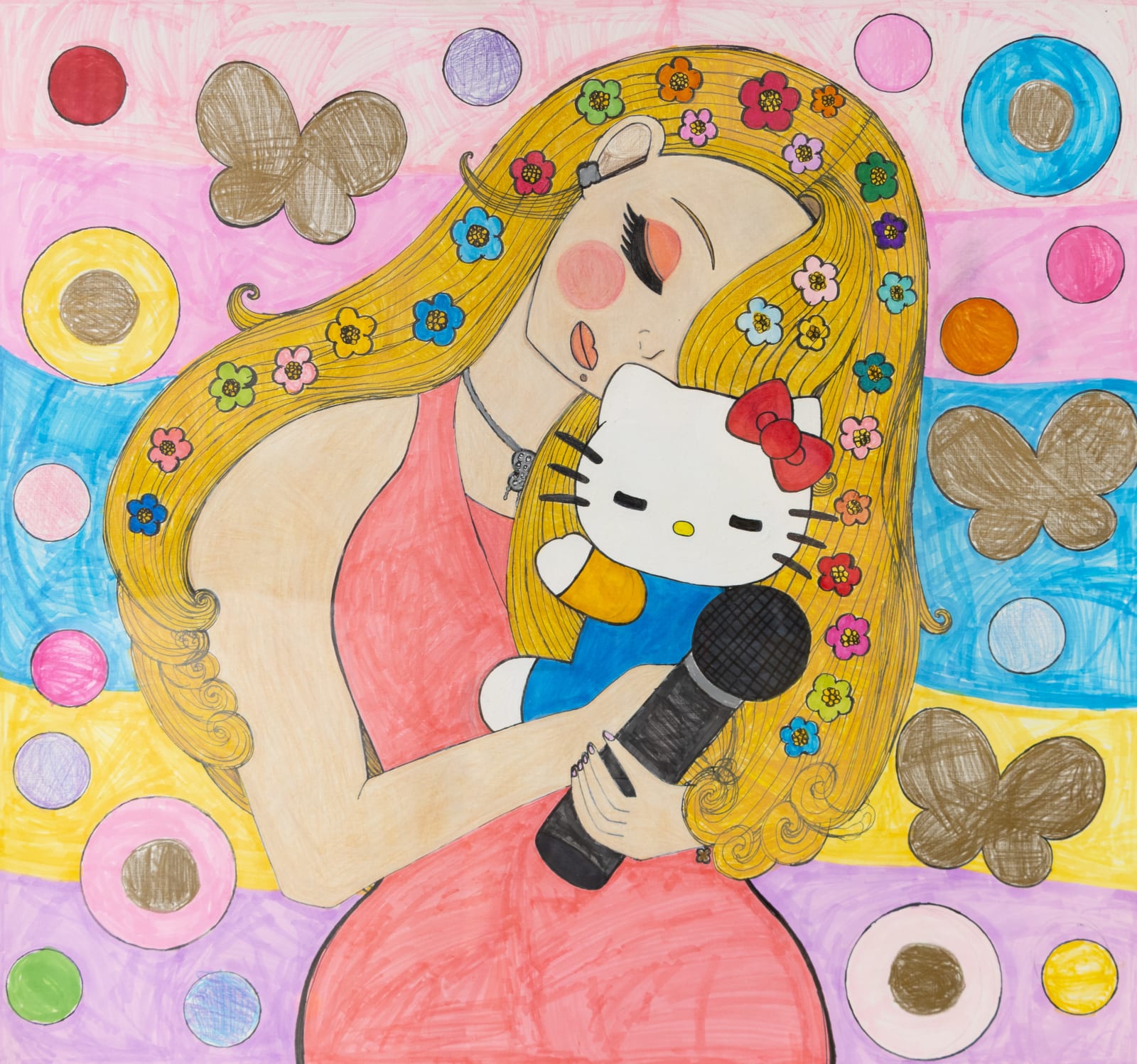 Raina 'Tokyo' Carter, Mariah Carey and Hello Kitty, 2022