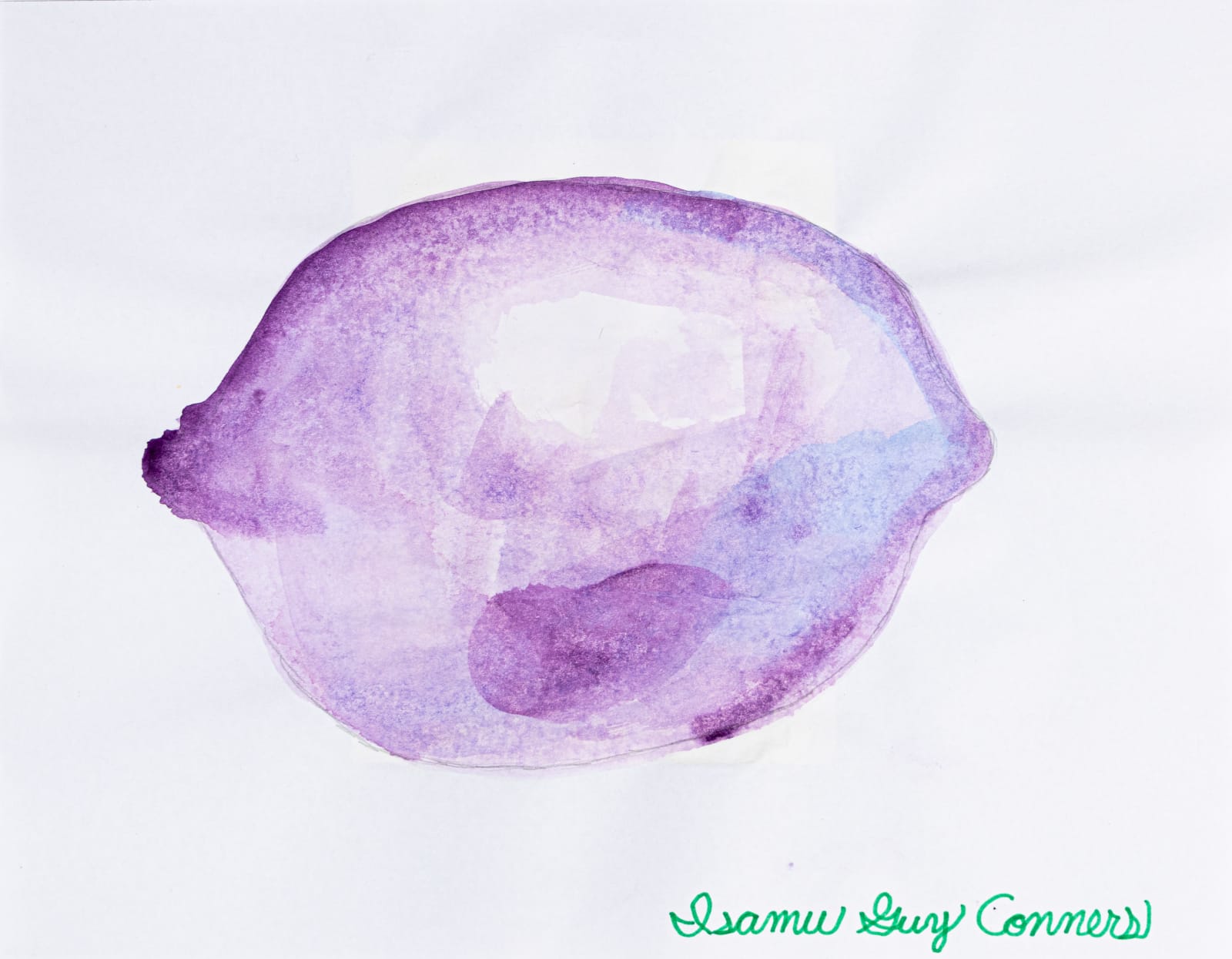 Isamu Guy Conners, Purple Lemon, 2023