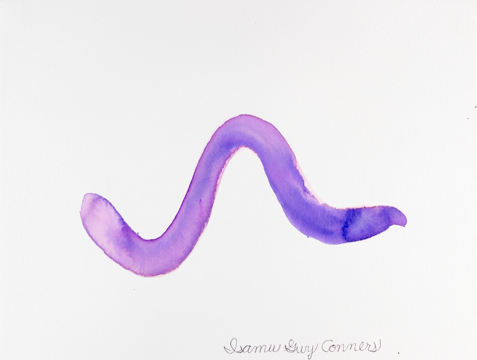 Isamu Guy Conners, Purple Worm, 2021