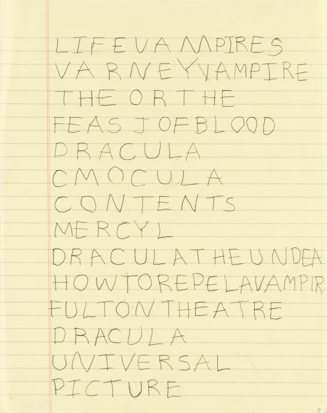 Jean Wilson, Life Vampires, 2025