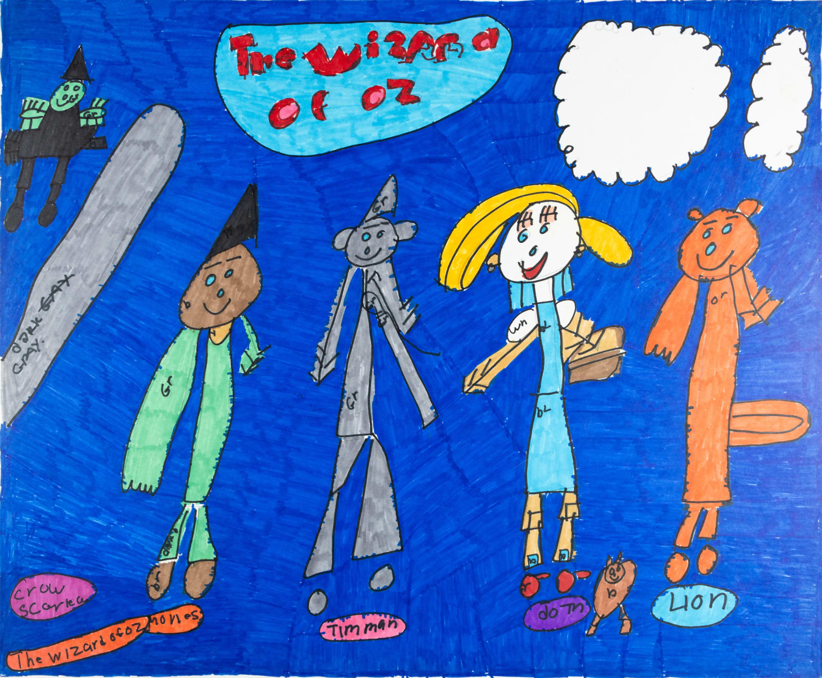 Maria Vanik, Tinman, Dorthy, Lion, Scarecrow, The Wizard of Oz Color, 2022