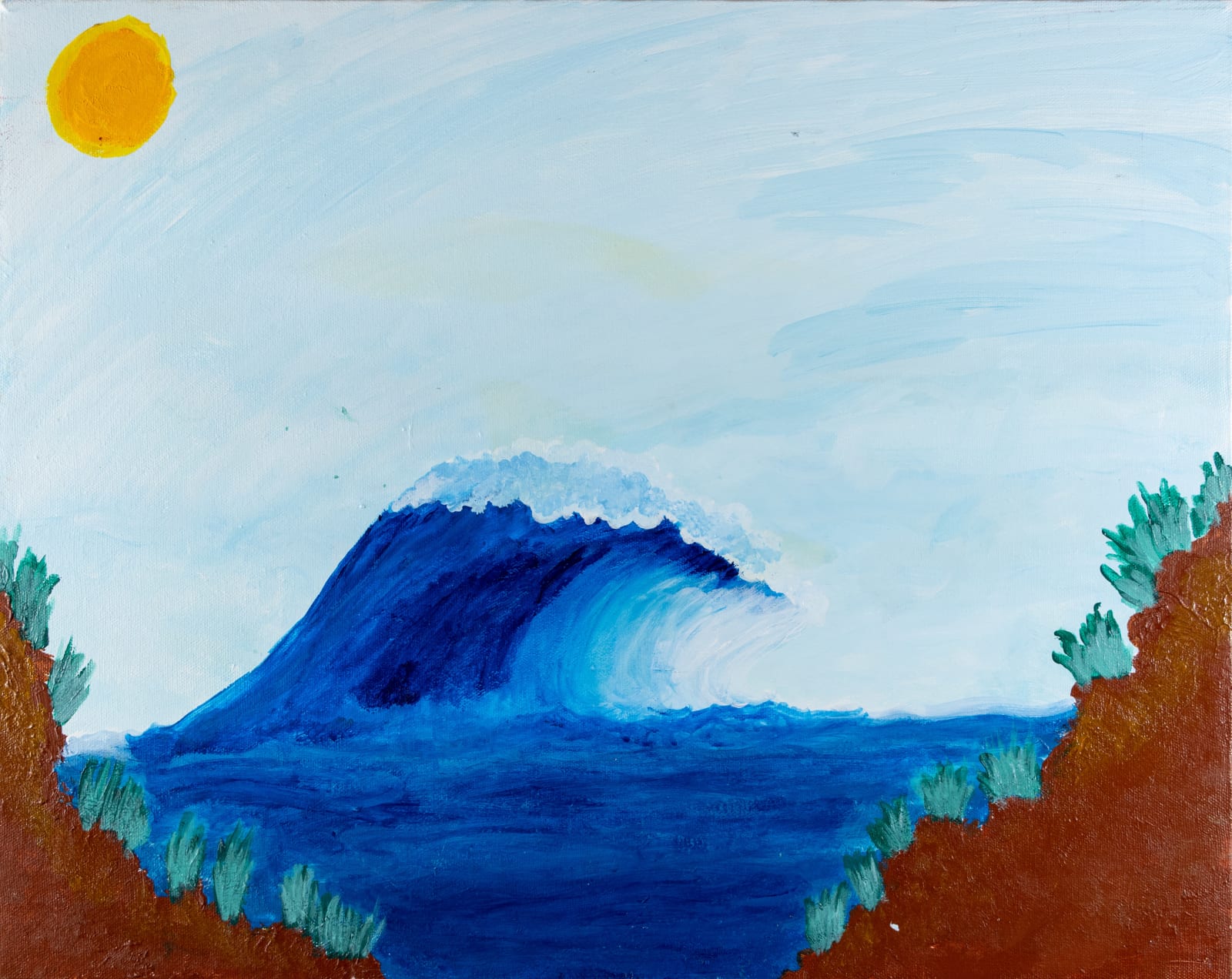 Nithi Thirumurugan, Untitled (Wave) , n.d.
