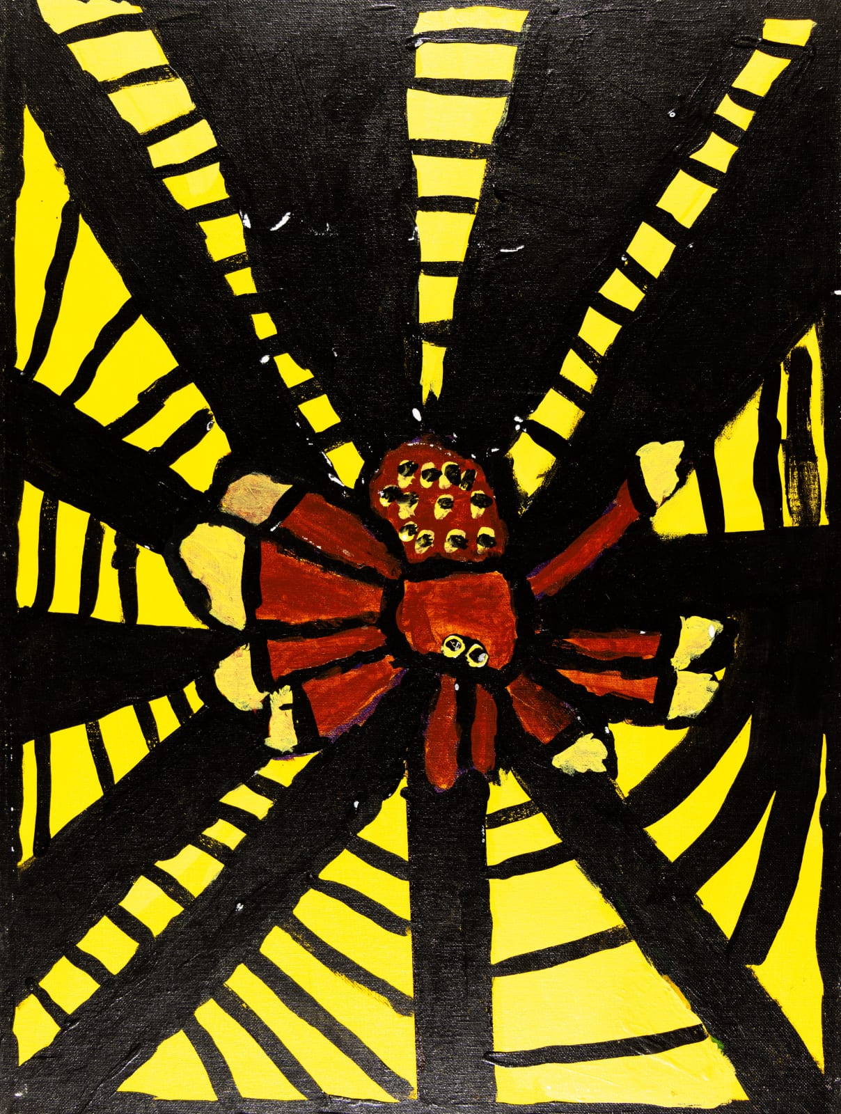 Jean Wilson, Female Tarantula in her Nest, 2017