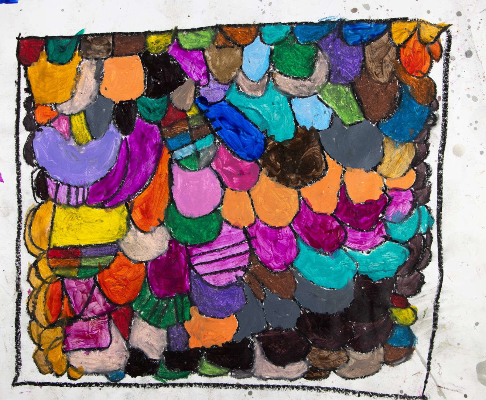 Marcus Imani Kennedy, Rainbow Design Pattern, 2021