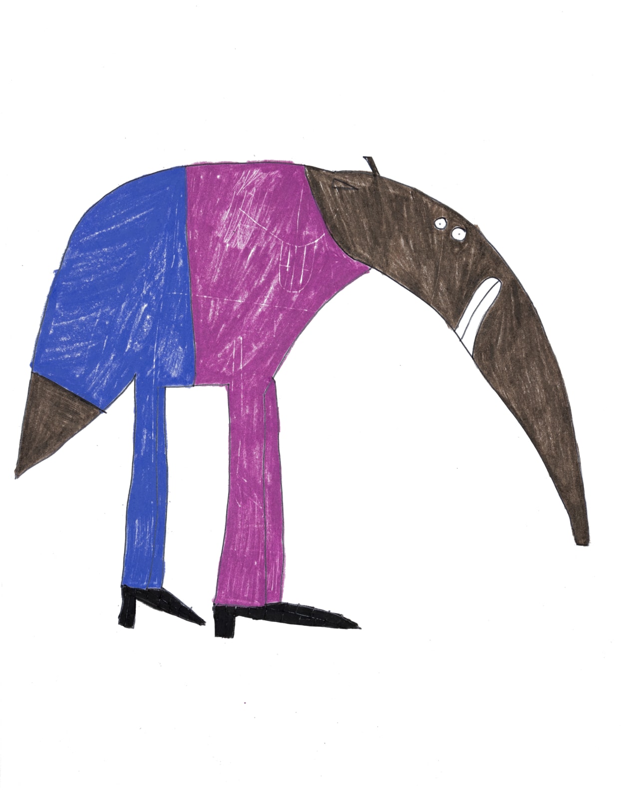 Alex Scott, Untitled (The Anteater), 2022