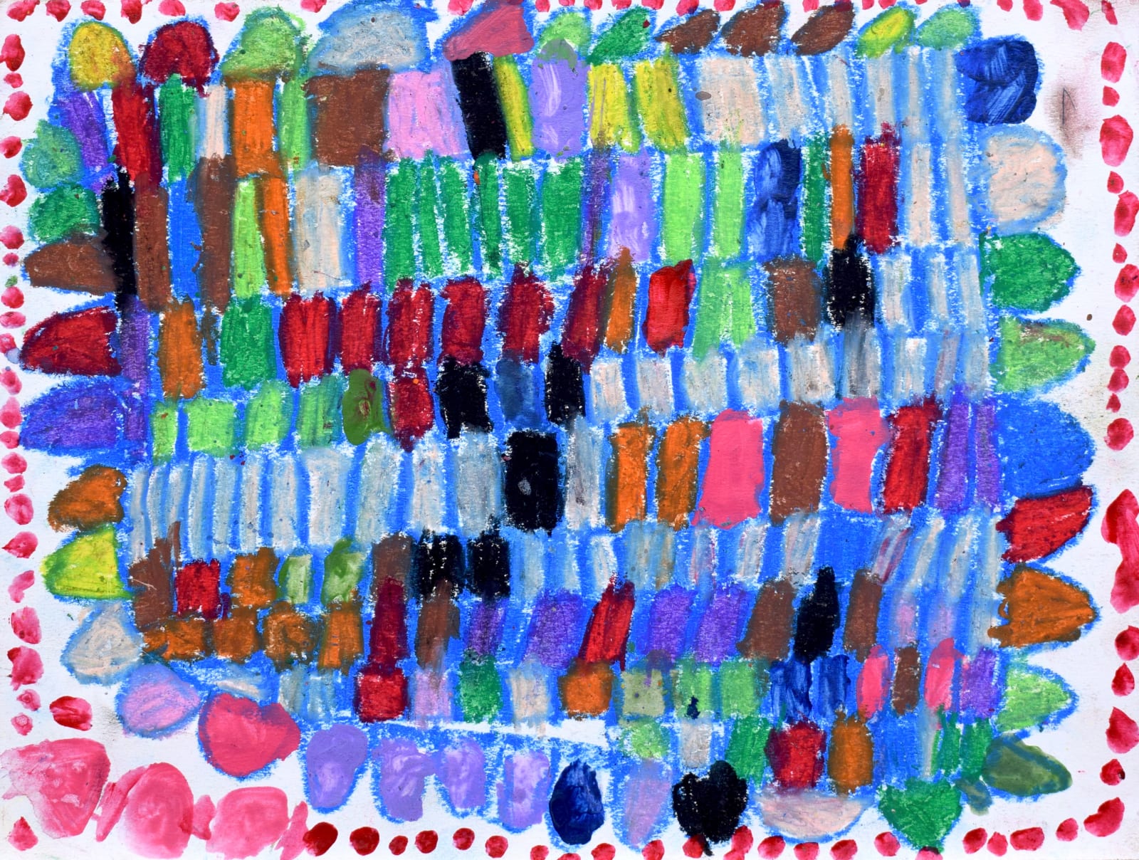 Marcus Imani Kennedy, Shapes Circles Triangles , 2021