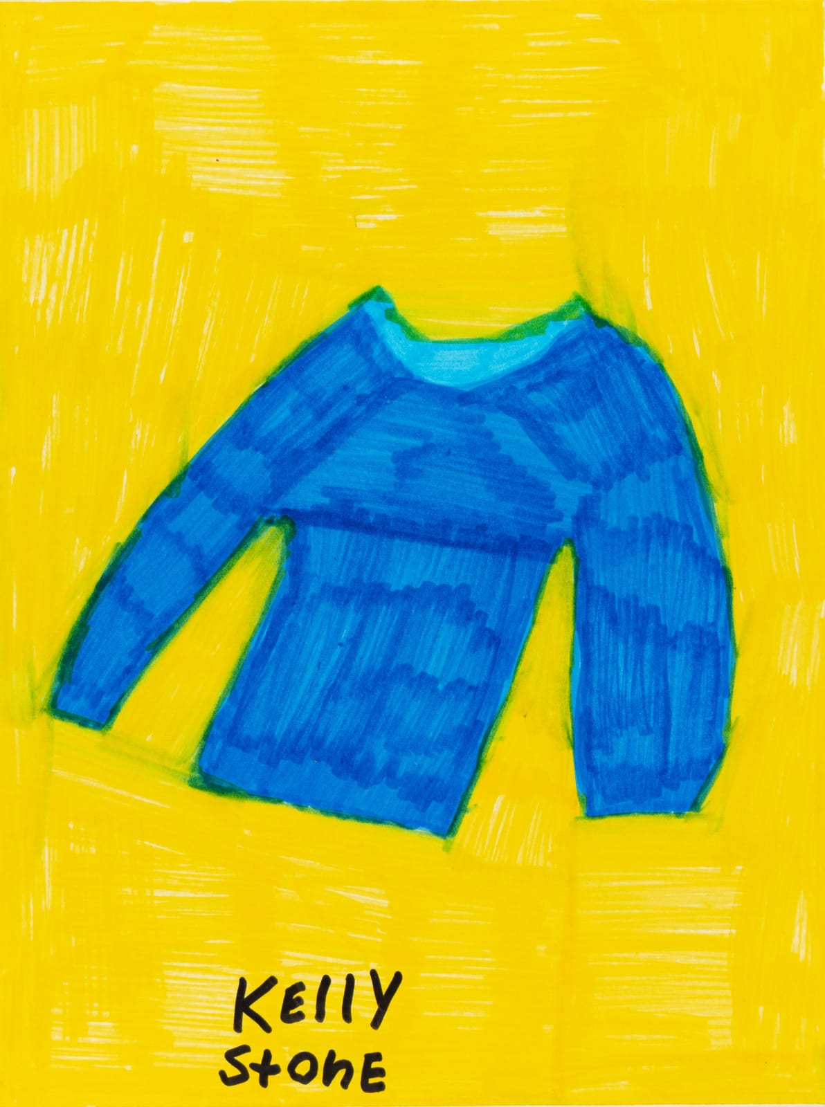 Kelly Stone, Blue Shirt, 2019