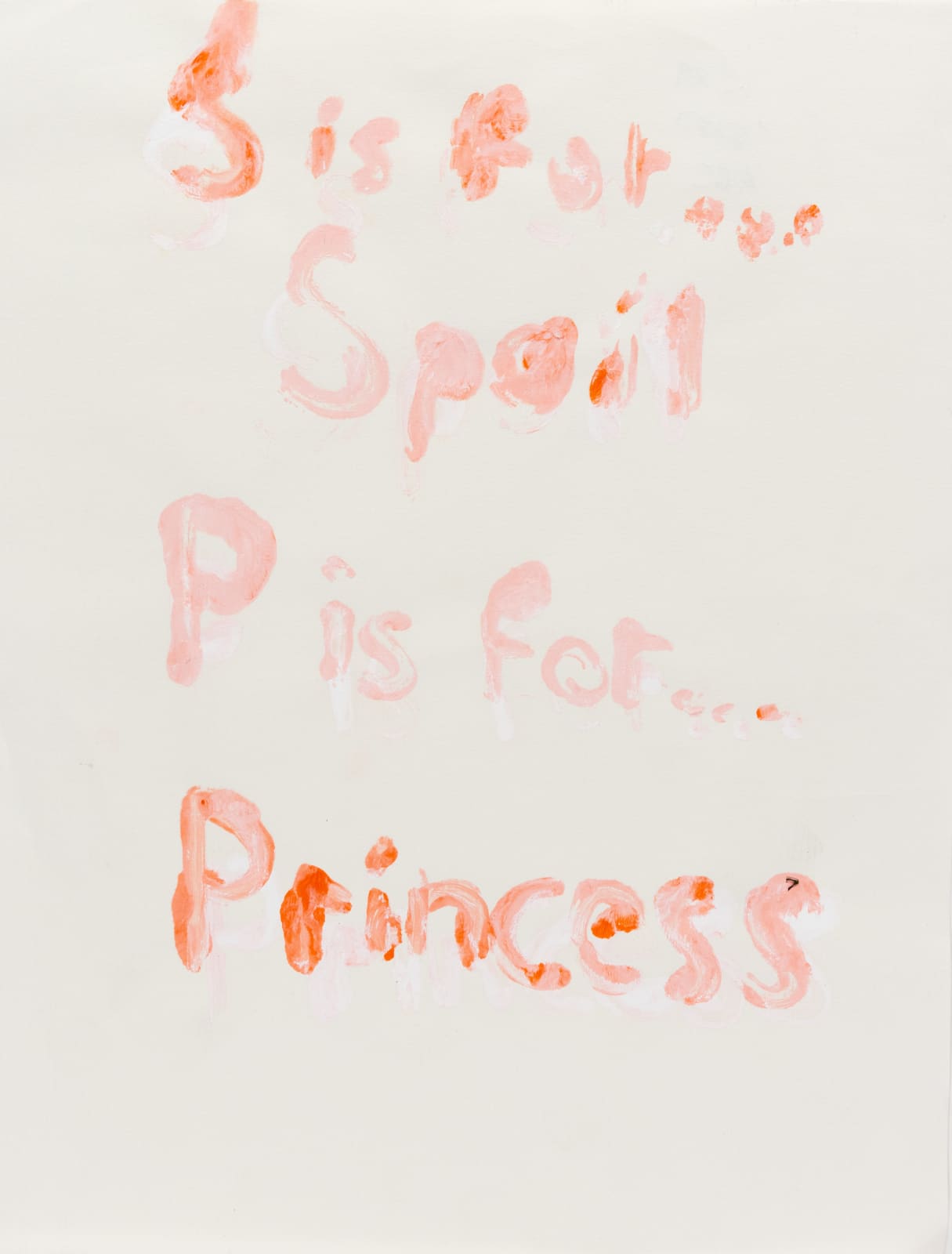 Ariée, Untitled (S is for...), 2023