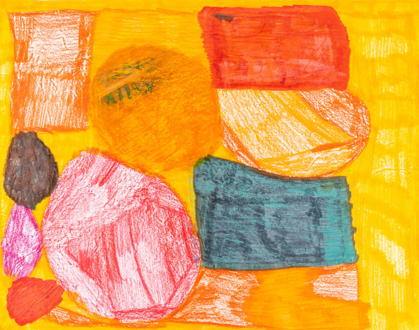 Kelly Stone, Red Orange Black, 2017