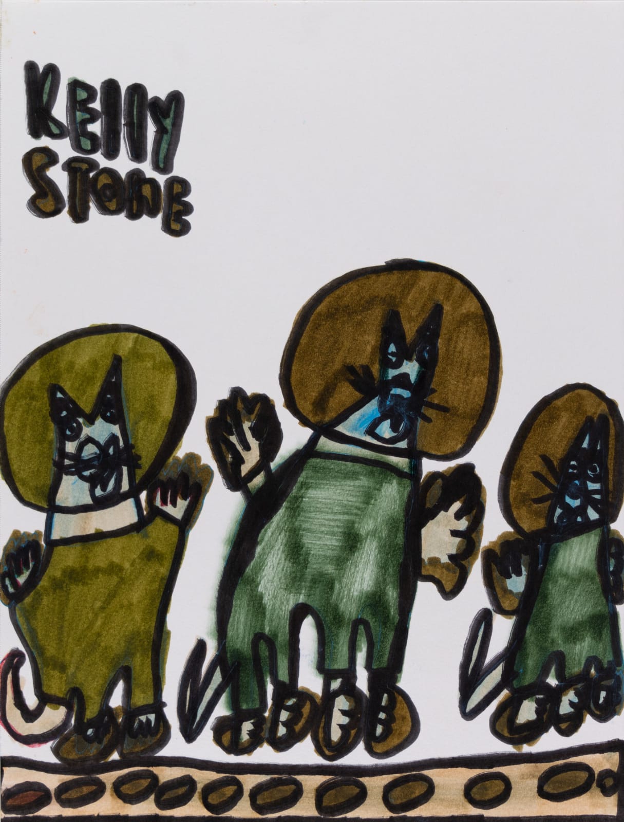 Kelly Stone, Space Cats, 2023