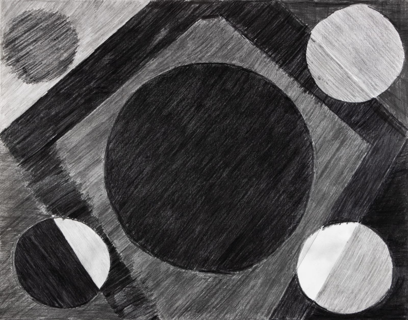 Alysha Kostelny, Circle on Hexagon, 2024