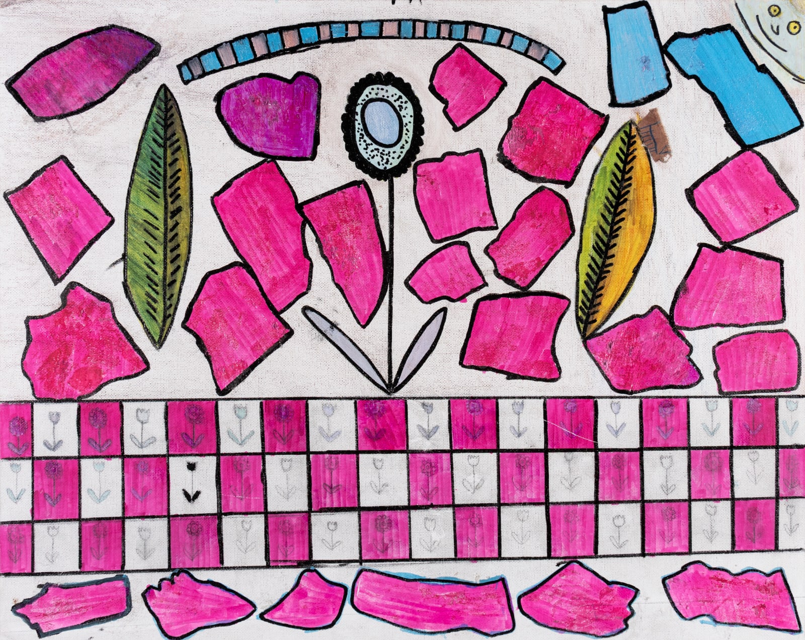 Stefan Harhaj, Flowers + Leaves, 2025