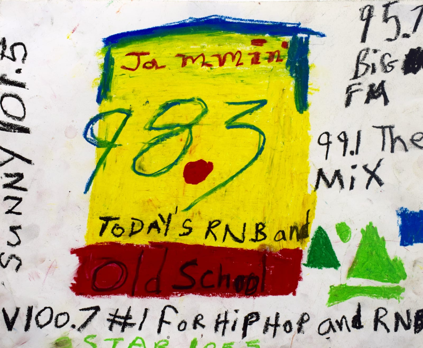 Marcus Imani Kennedy, Radio Stations and Shapes, 2021