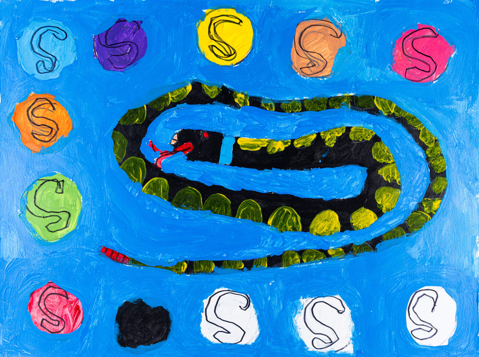 Jean Wilson, Snake Dollars, 2018