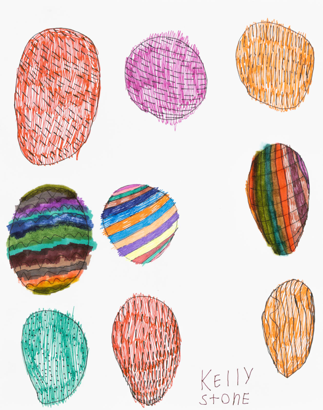 Kelly Stone, Circles, 2024