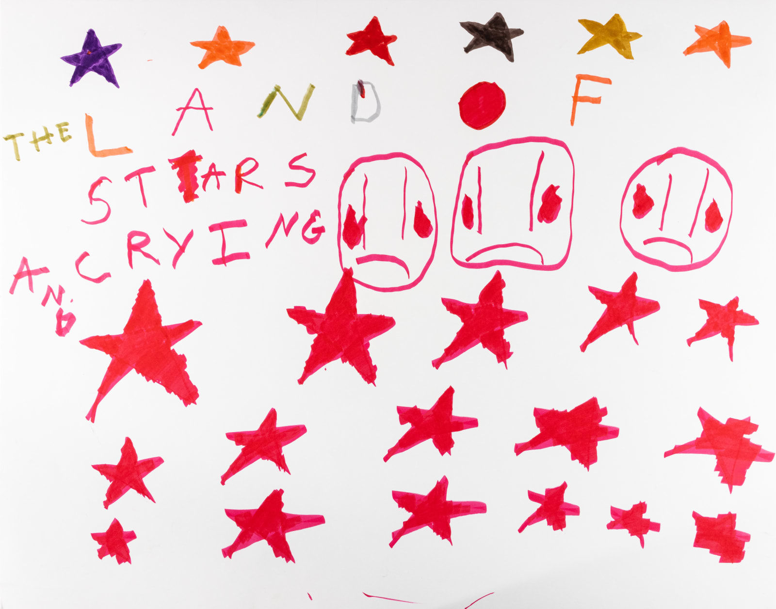 Ted Hamel, Land of Stars and Crying, 2022