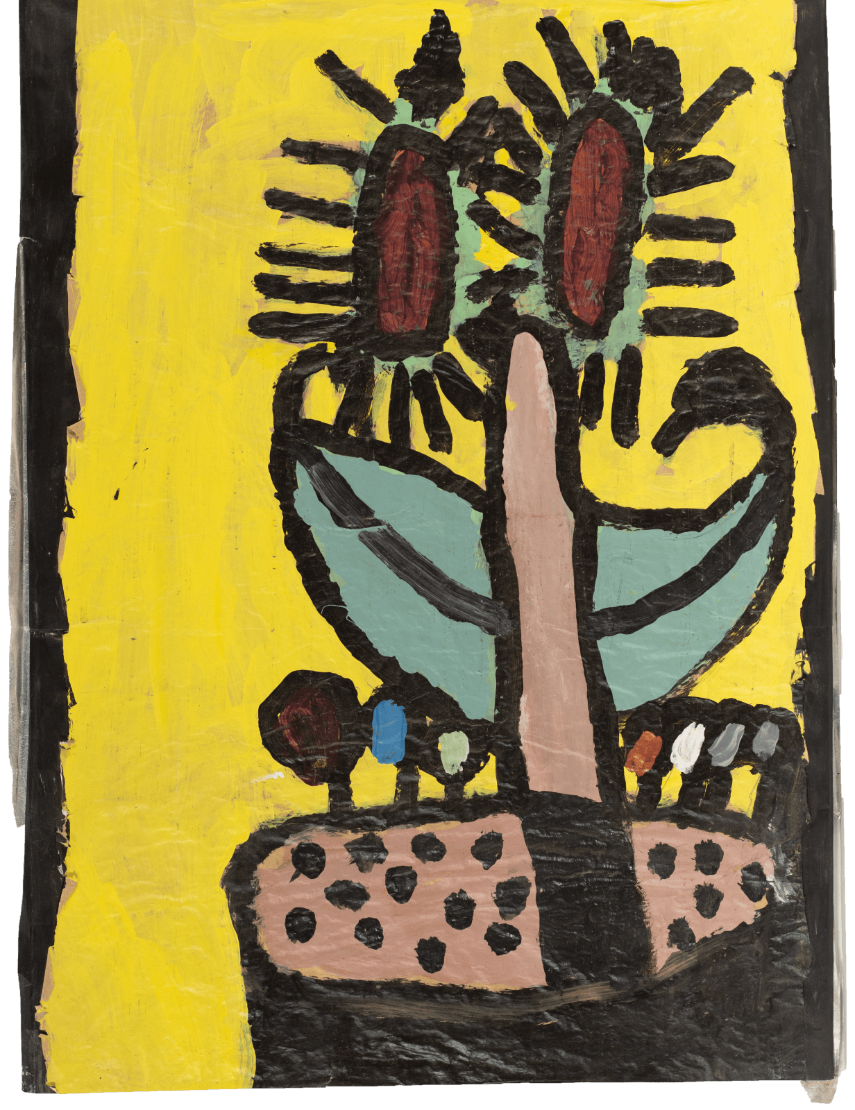 Jean Wilson, Untitled (Flower Pot), 2018