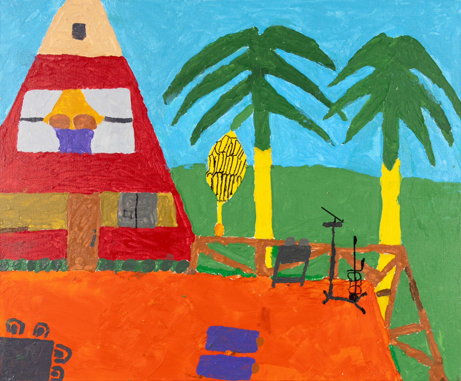 Chris Austin, The Banana Trees from India, 2023