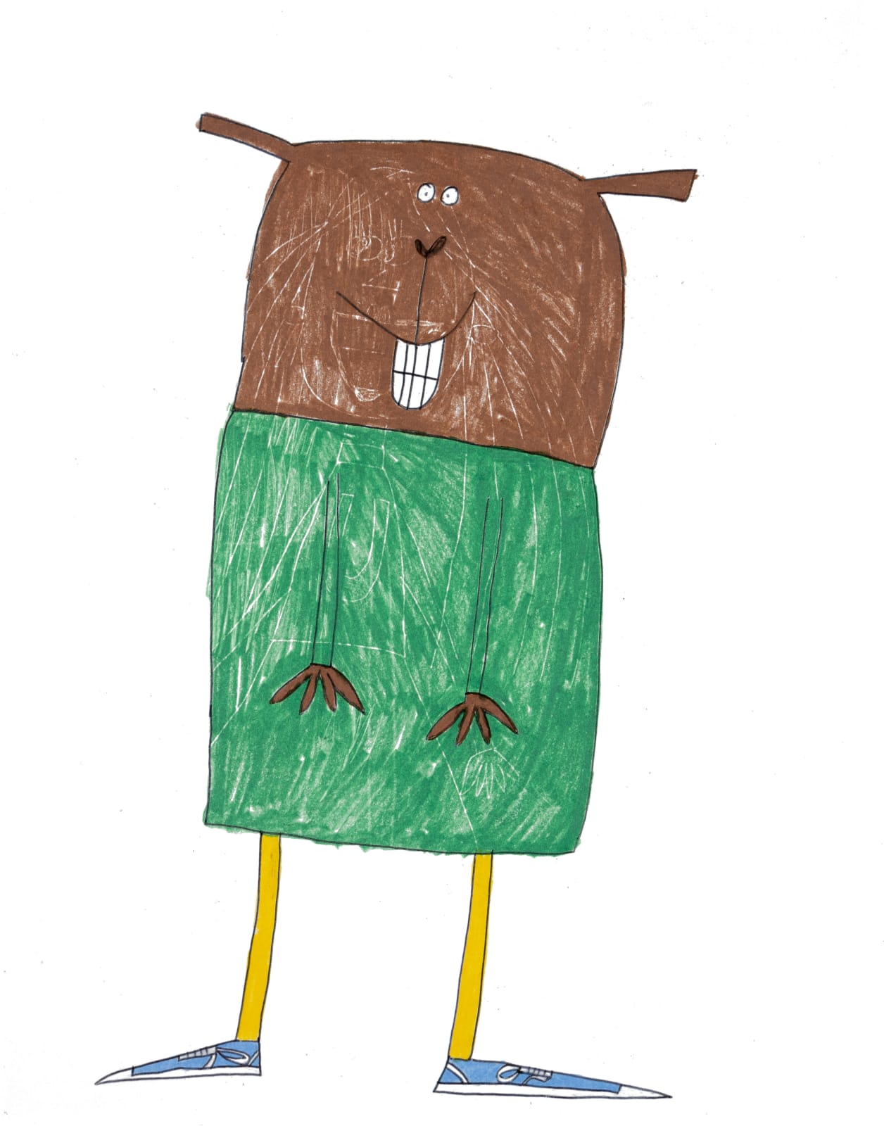 Alex Scott, Untitled (The Beaver) , 2022