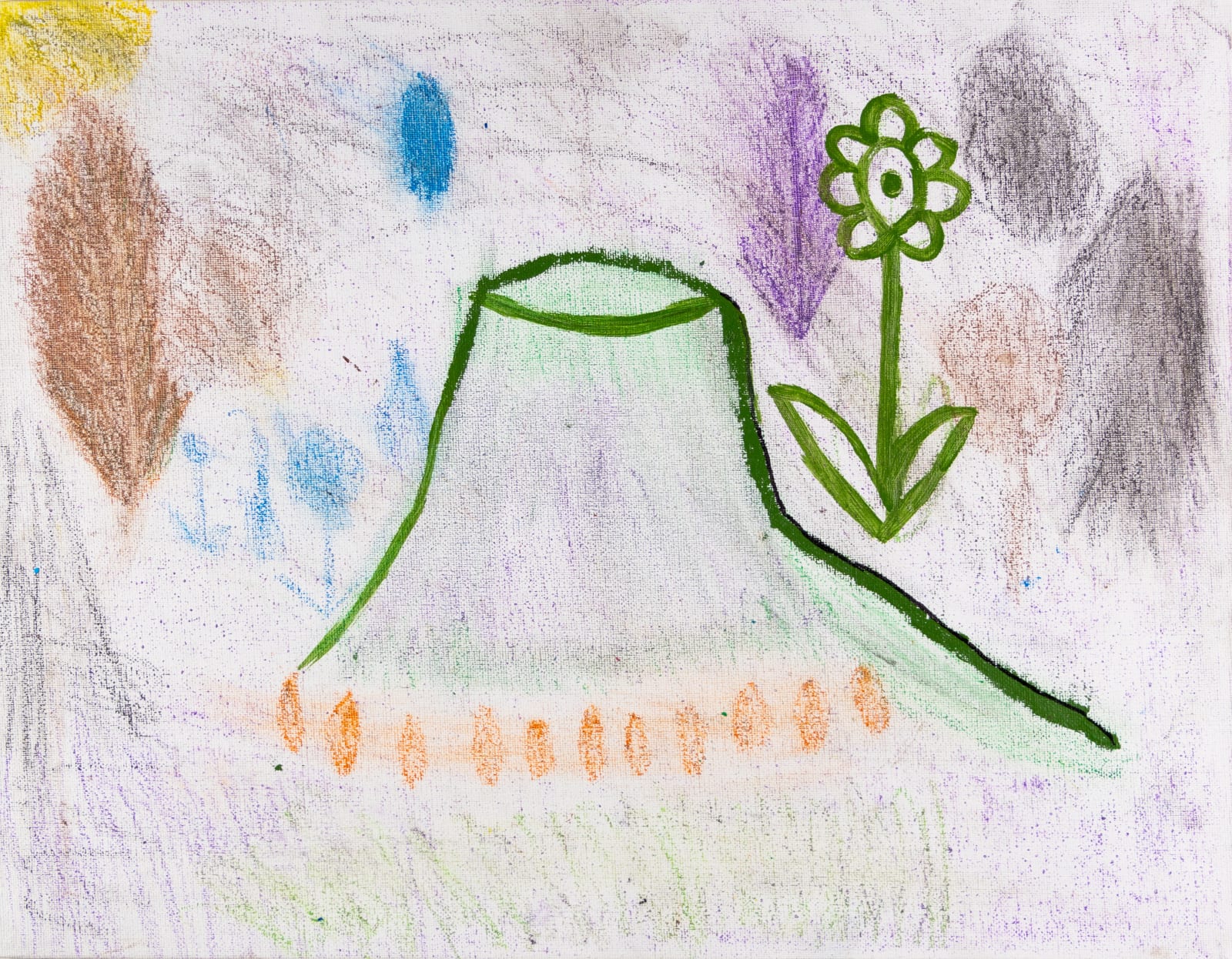 Stefan Harhaj, Stump and Flower, 2019