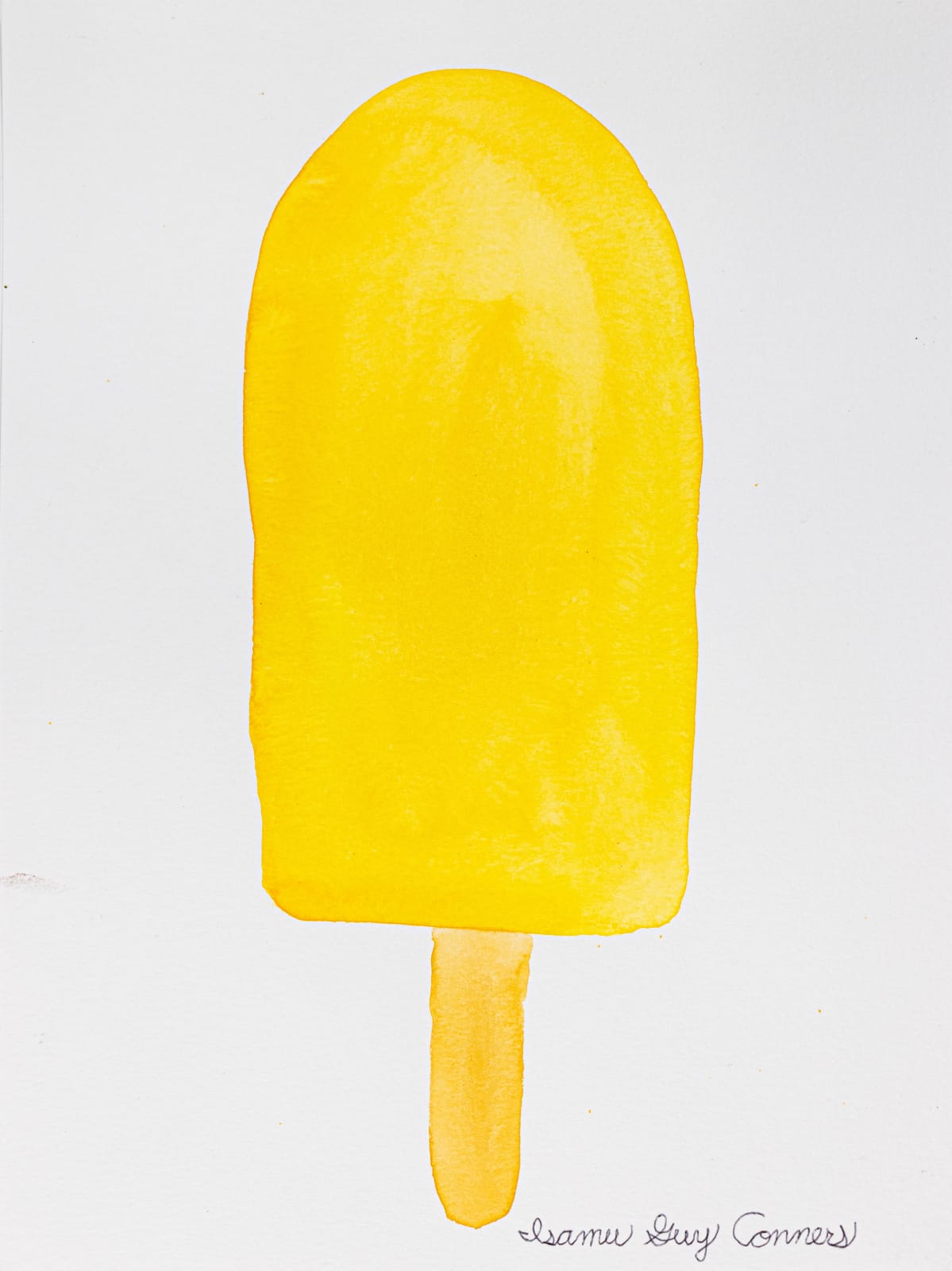 Isamu Guy Conners, Yellow Popsicle , 2023