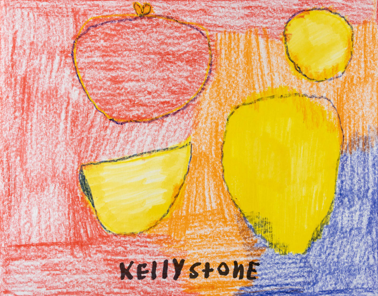 Kelly Stone, Lemon & Orange , 2017