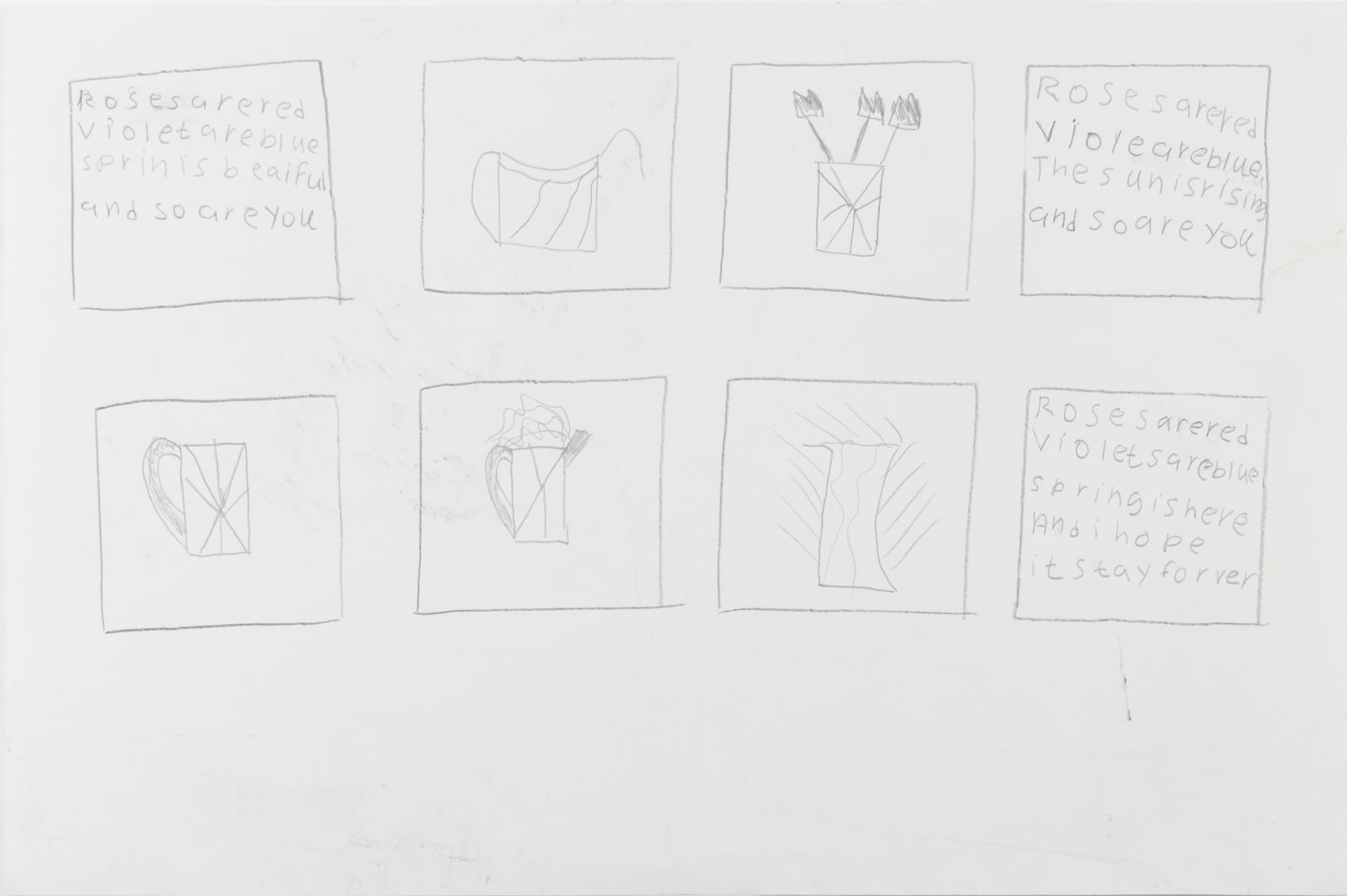 Carol Pyes, Poem Comic, 2023
