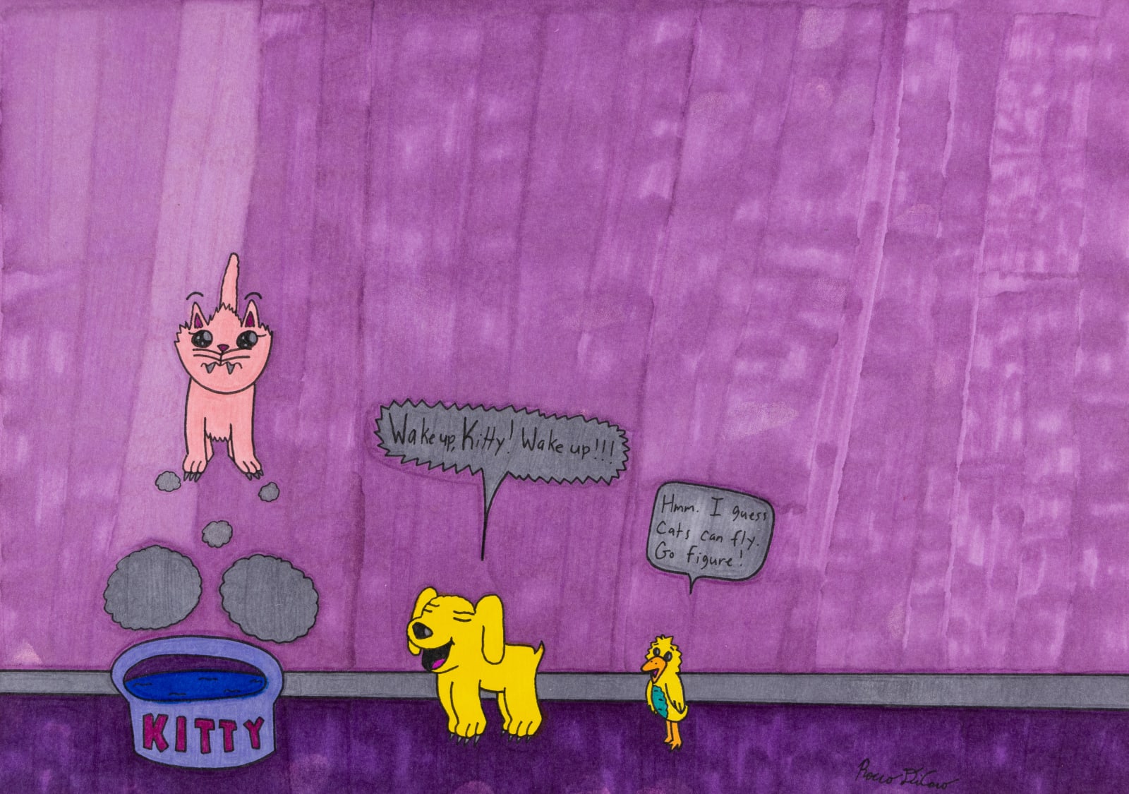 Rocco DiCaro, When Cats Fly , 2023