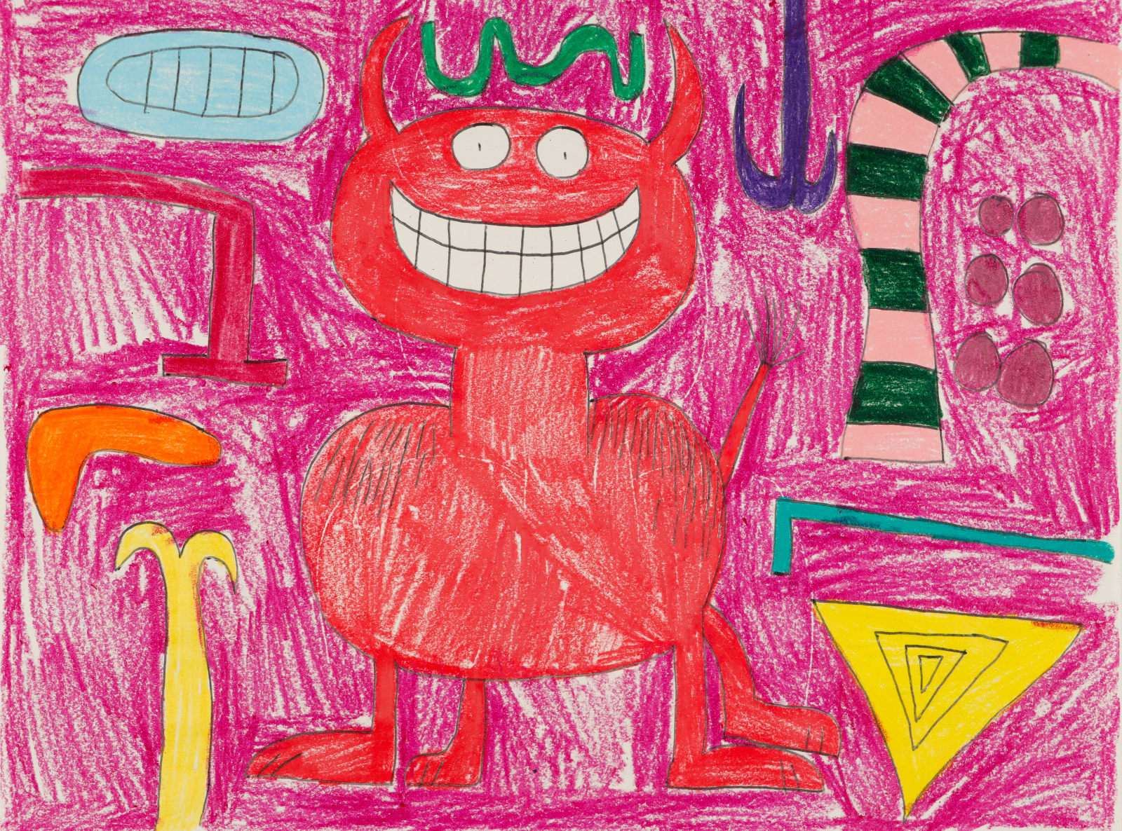 Alex Scott, Untitled (Red Devil Dog 2), n.d.