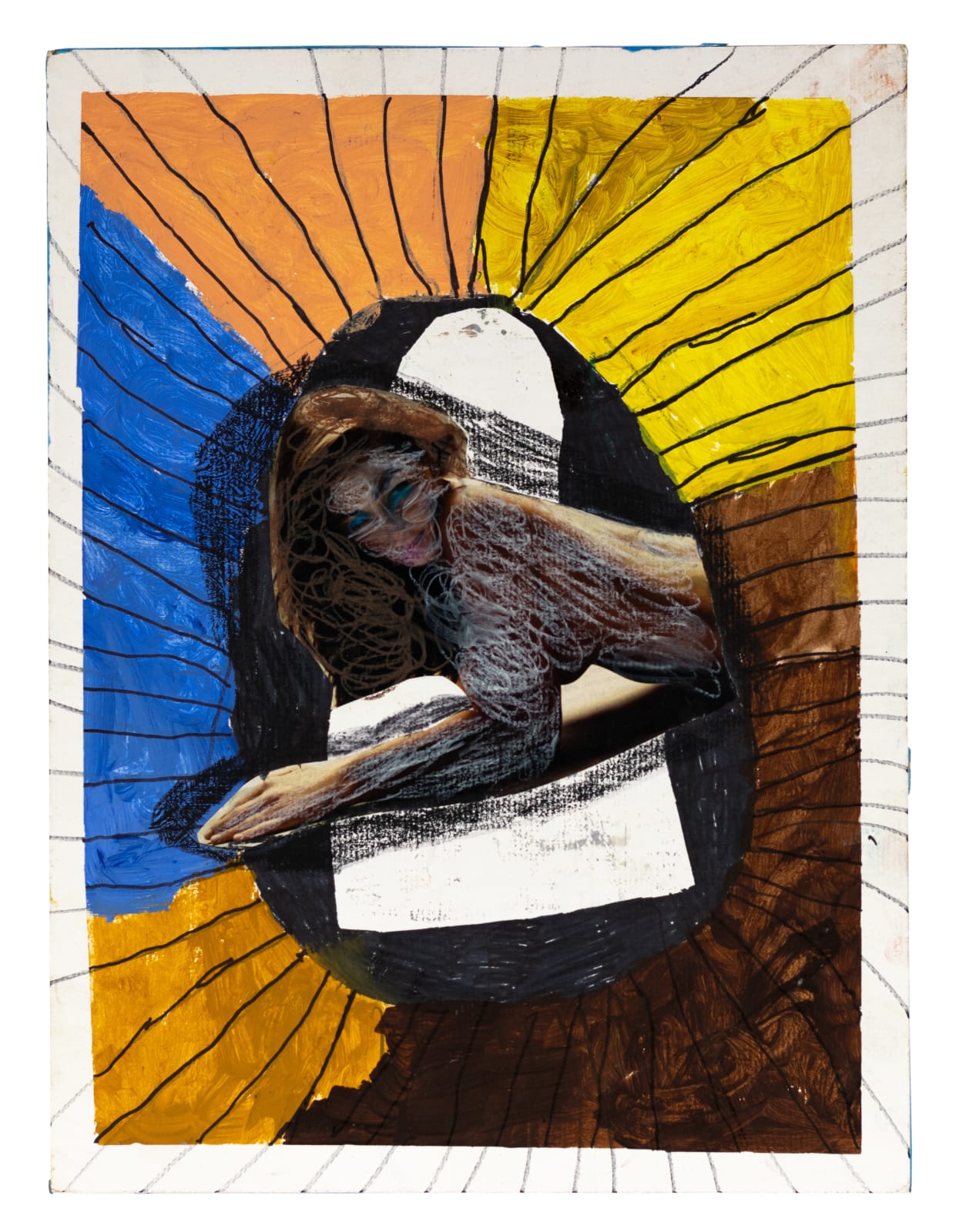 Veronica 'Ronnie' Cuculich, Girl on Paper , 2009