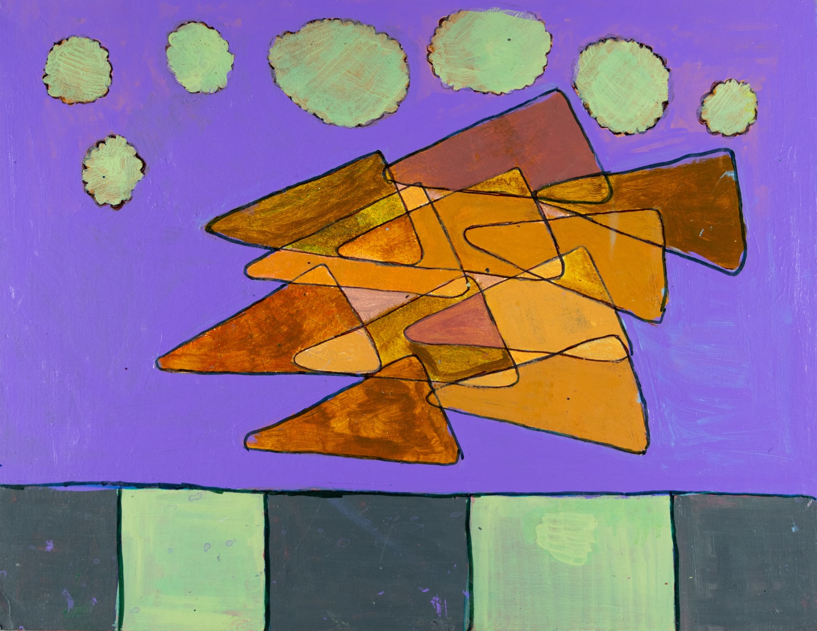 Stefan Harhaj, Faces Outside, 2019
