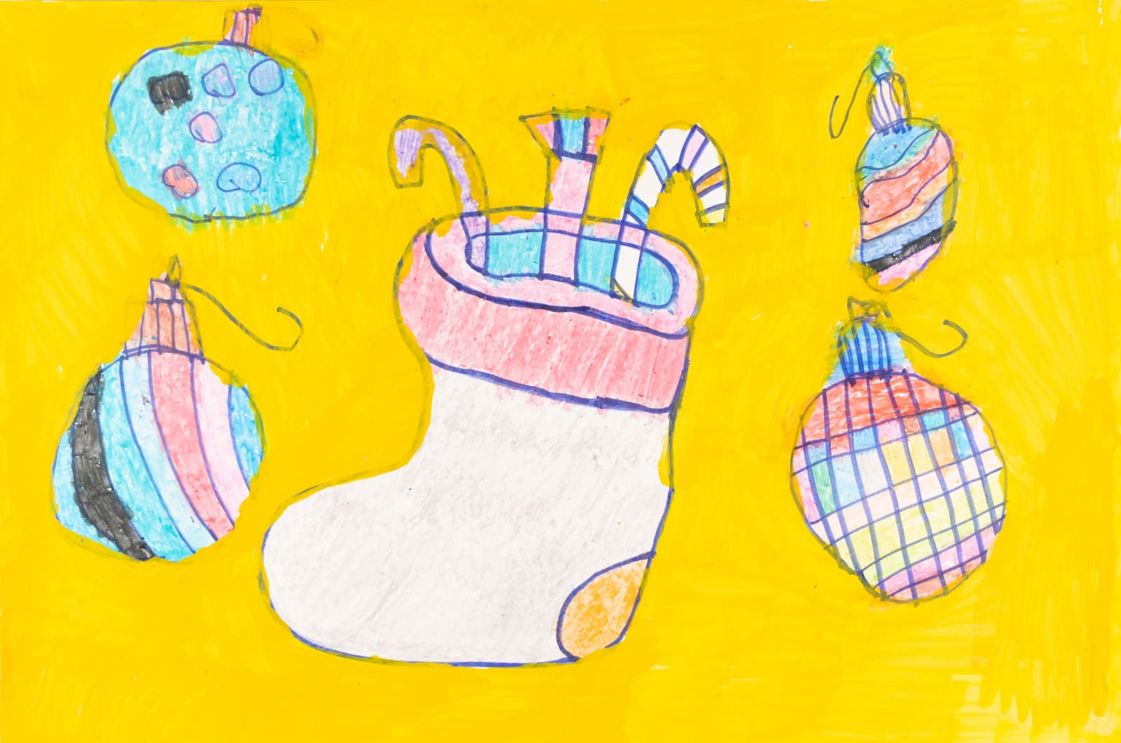 Kelly Stone, Jingle Balls (A Yellow One), 2019