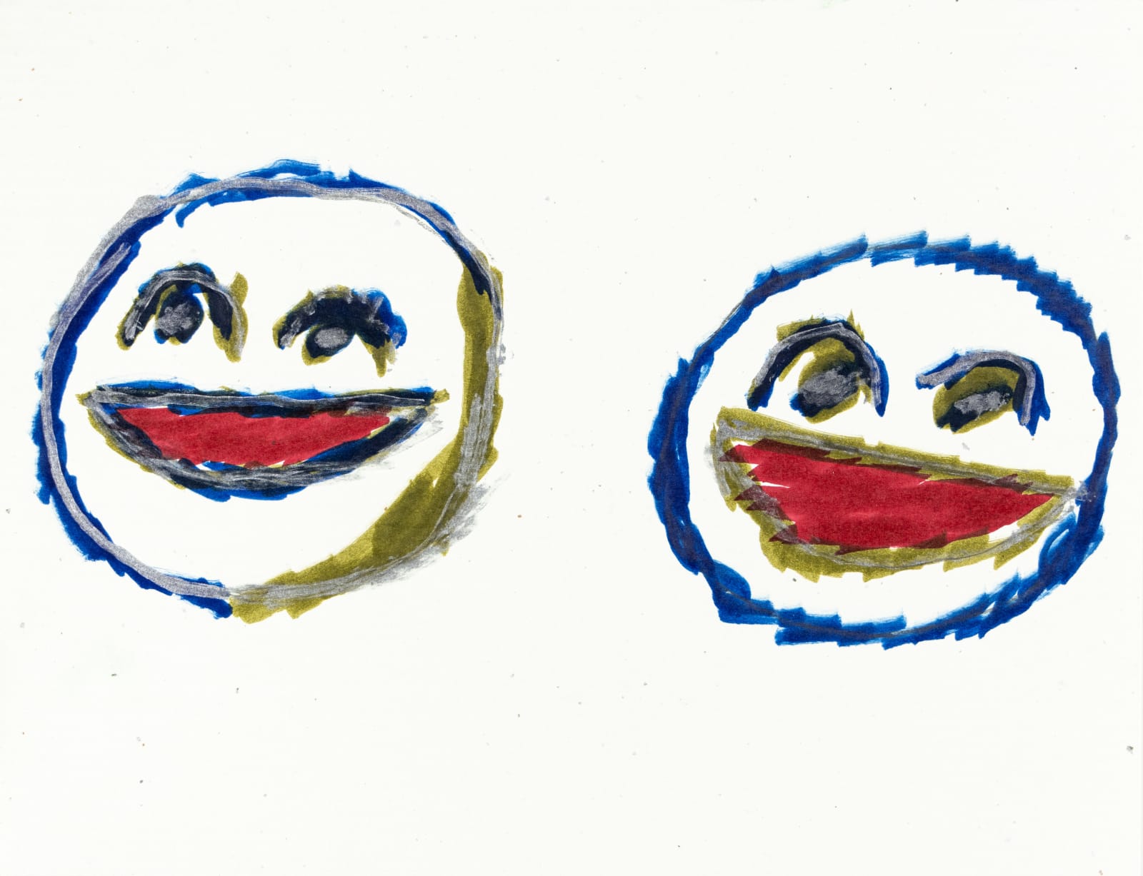 Ted Hamel, Happy Faces, 2023